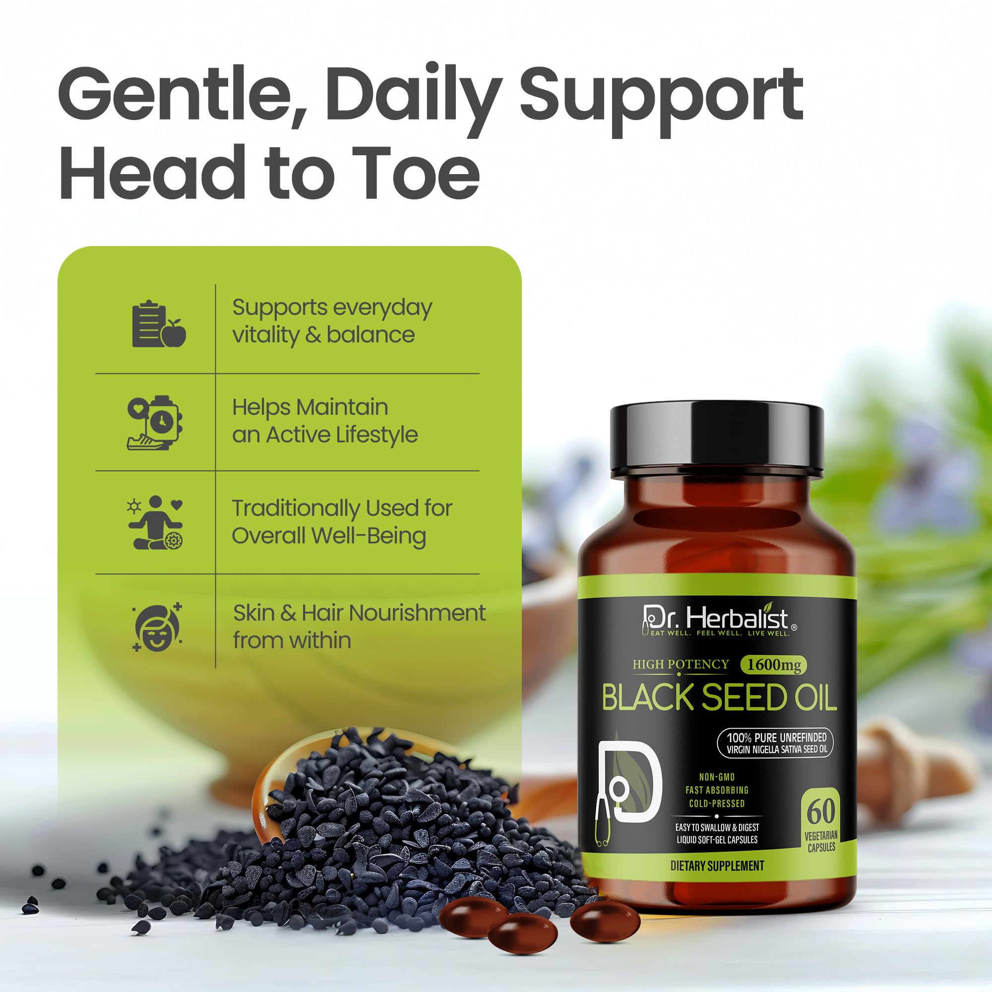 Softgels close-up