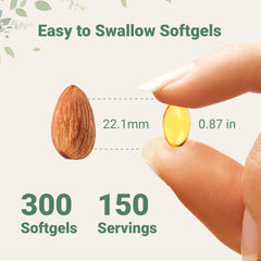 Black Seed Oil softgels packaging for 2-in-1 formula