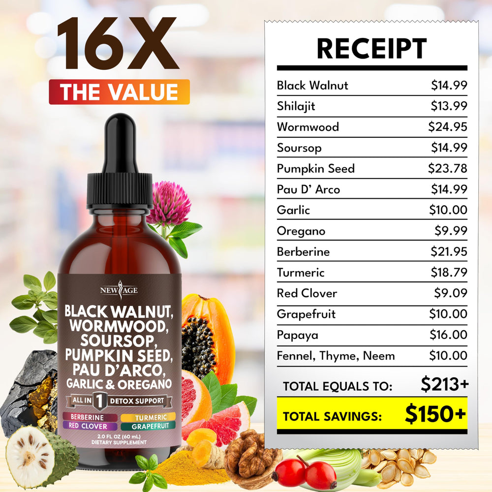 4oz herbal tincture bottle on natural surface