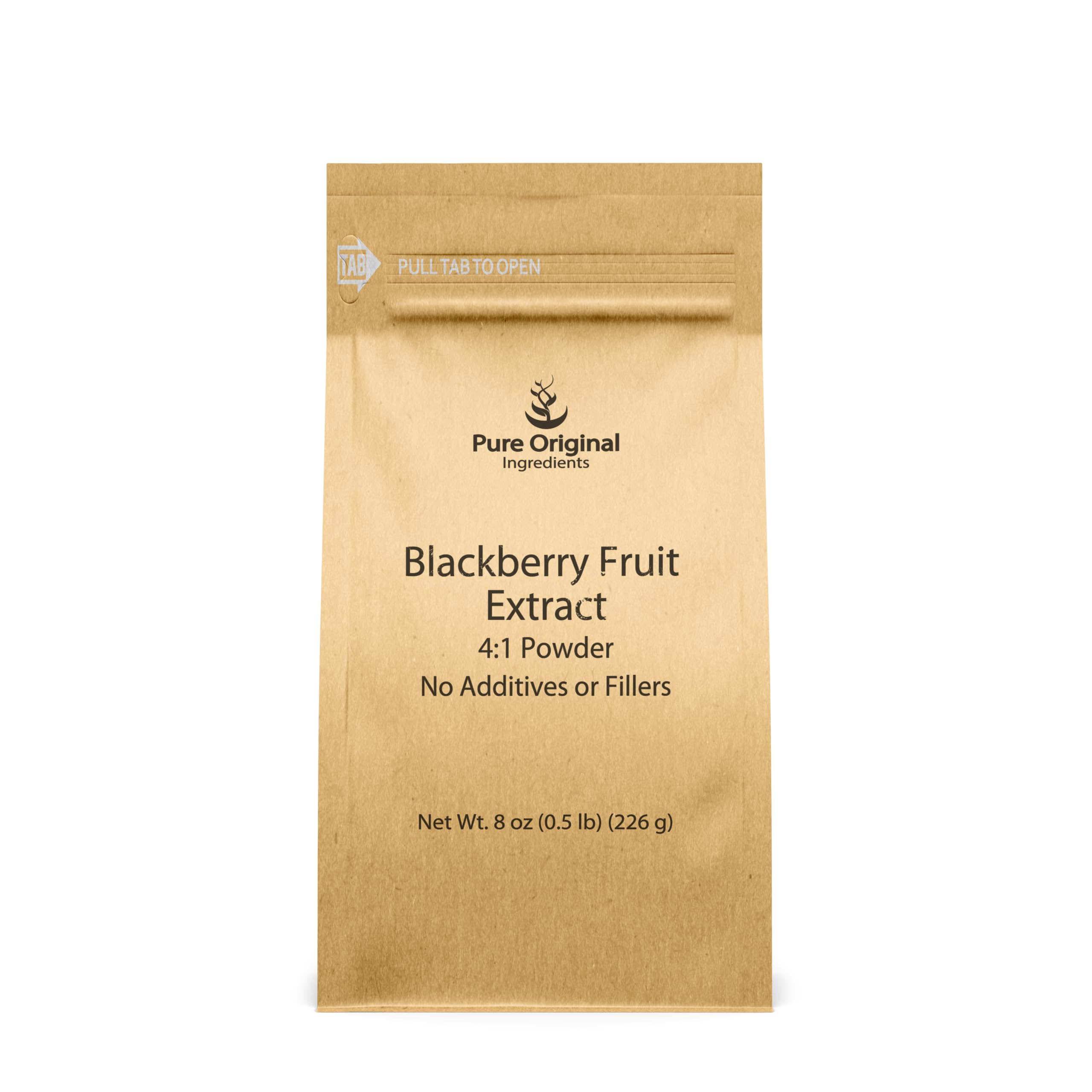 Pure Original Ingredients Blackberry Fruit Extract 8 oz bottle