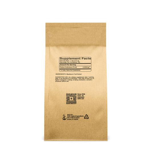 Blackberry Fruit Extract 4:1 powder close-up