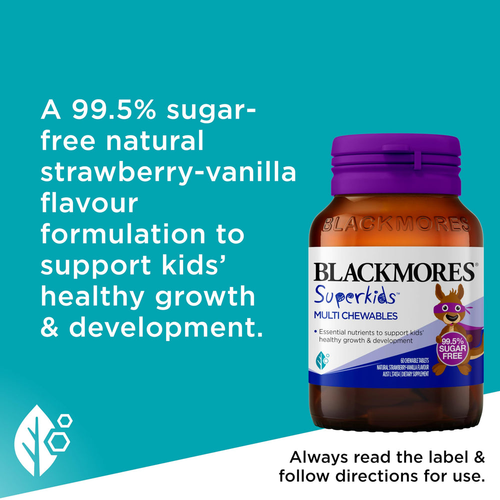 Berry-flavored chewable vitamins for kids