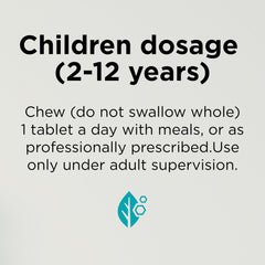 Nutrition information for Blackmores Superkids Multi 60 Chewables