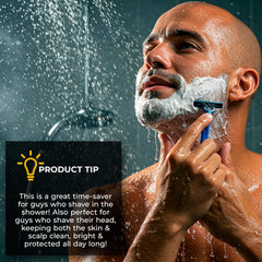 Blackwood For Men BioNutrient 4oz bottle travel-friendly for daily routine.