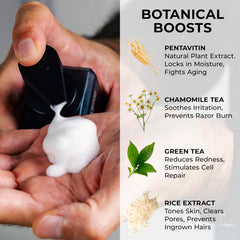 Blackwood For Men BioNutrient rice extract bottle highlighting balanced complexion.