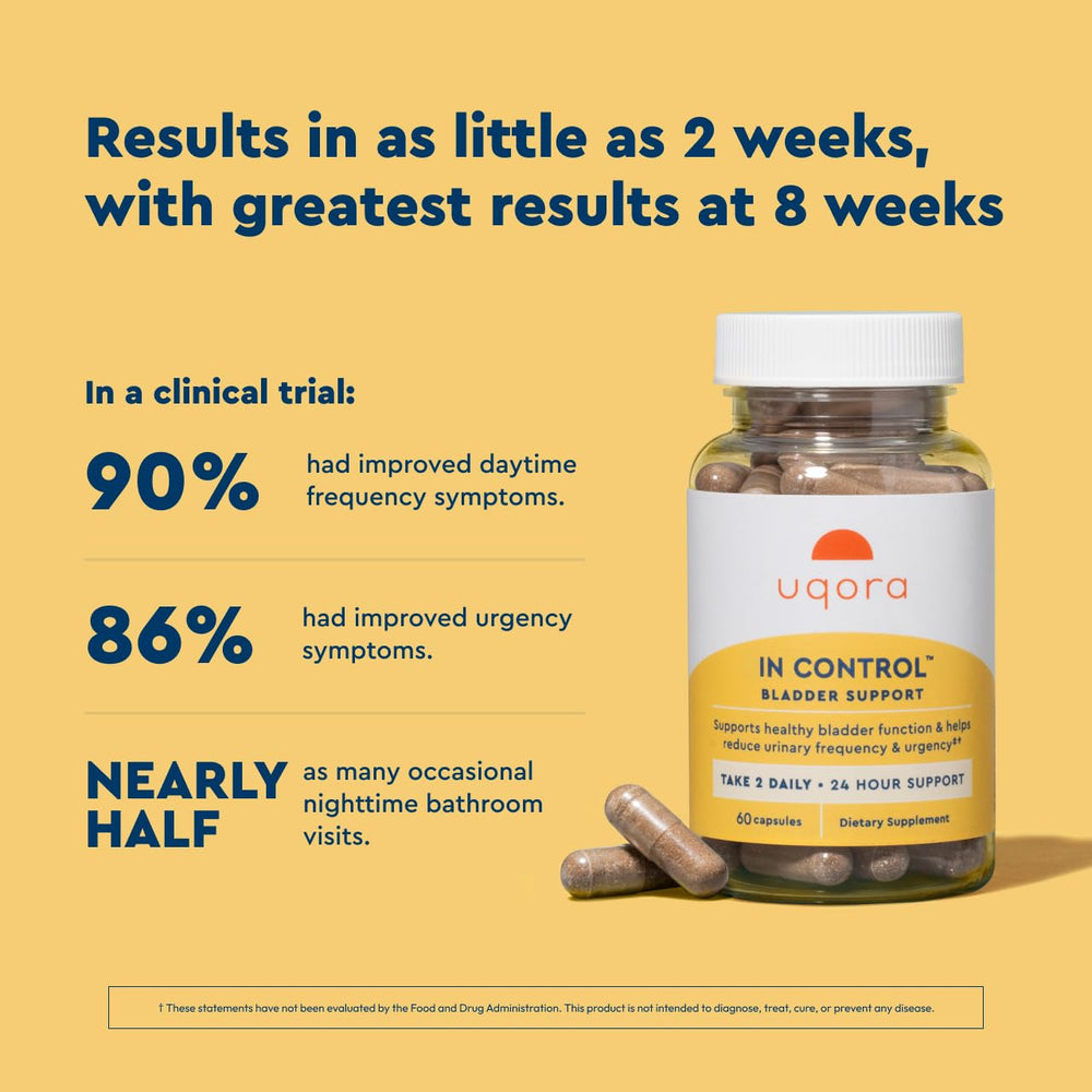 Bladder care night and day support for uninterrupted sleep