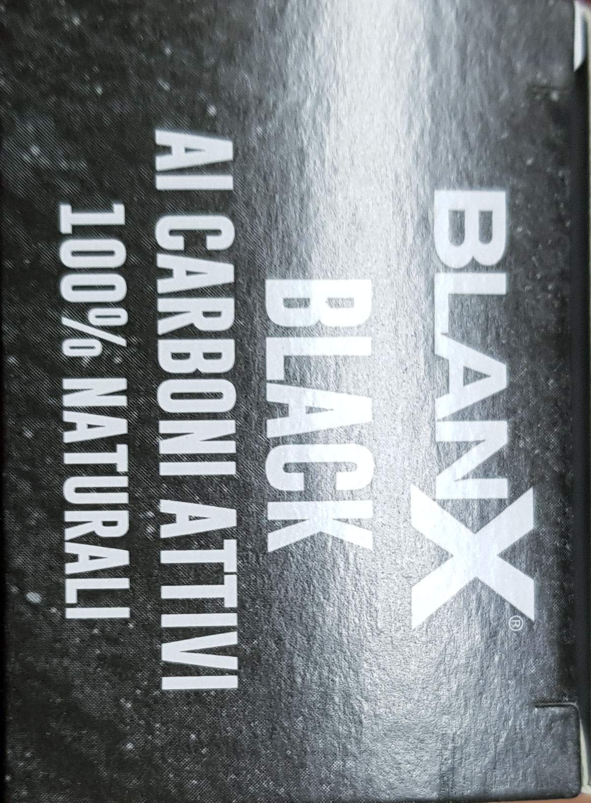 Pack of two BlanX Black Whitening Toothpaste tubes