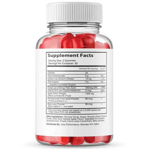 Close-up of Blast Keto ACV Gummies texture
