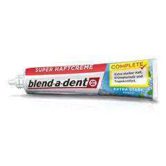 Denture wearing comfort with Blend-a-dent Complete for full and partial dentures