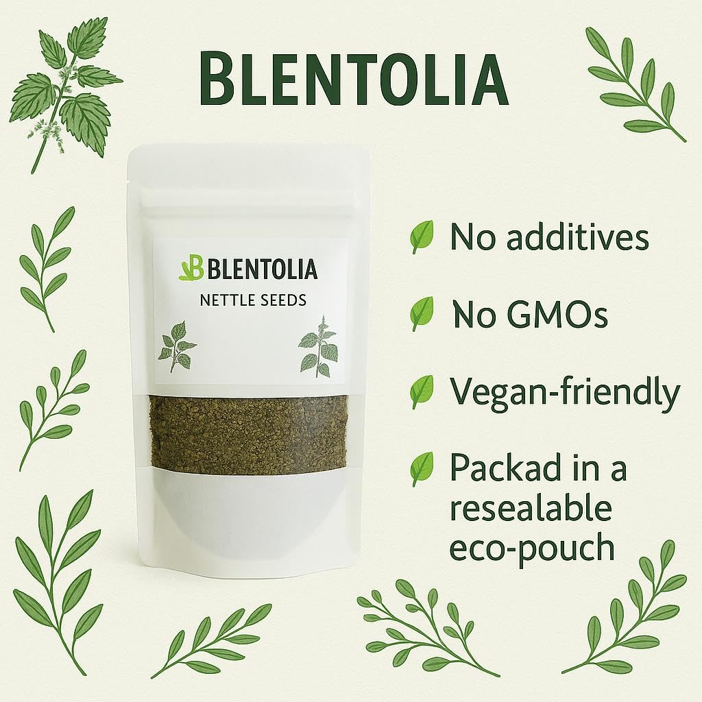 Eco-friendly resealable pouch packaging for Blentolia Nettle Seeds