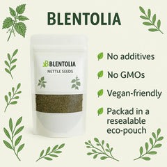 Eco-friendly resealable pouch packaging for Blentolia Nettle Seeds