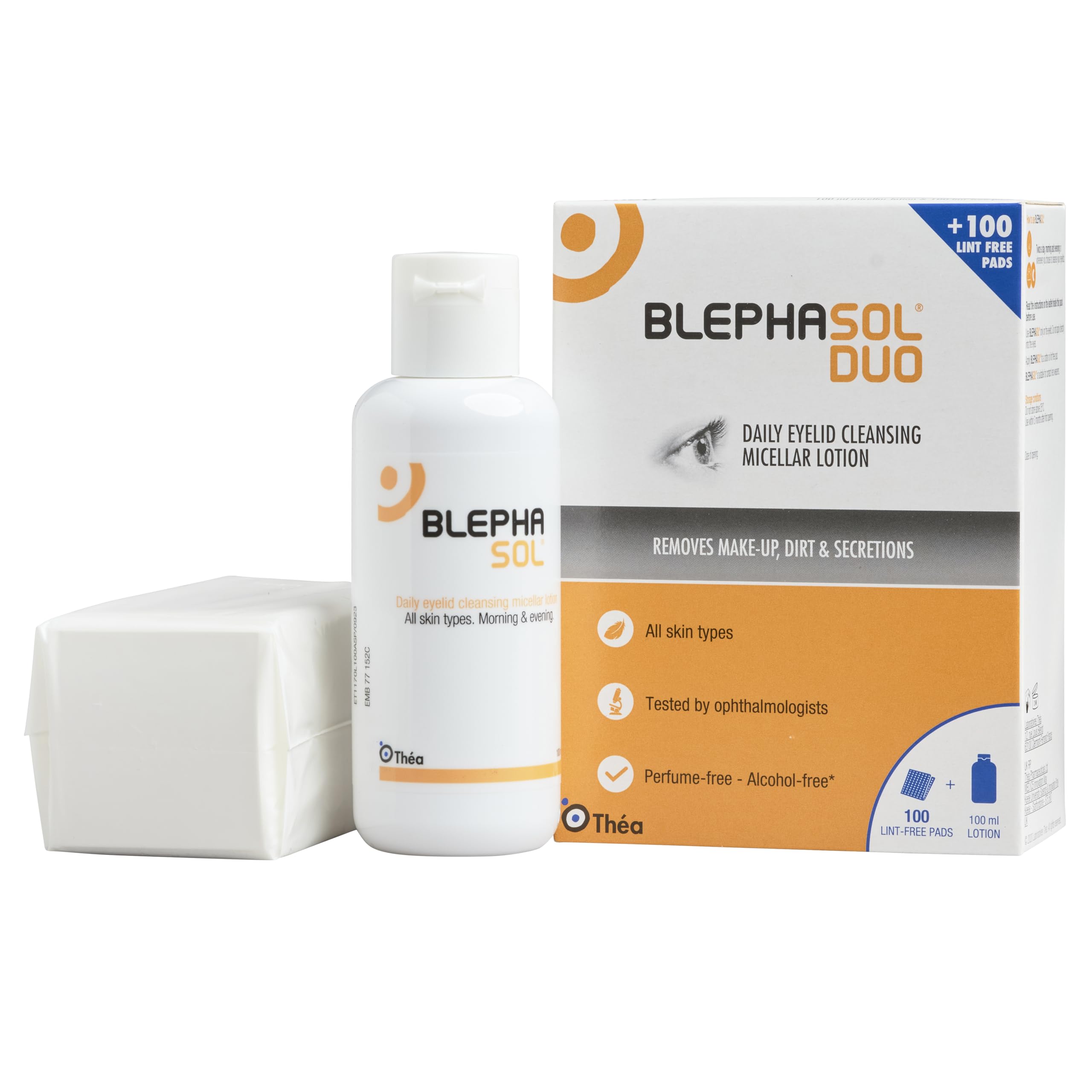 Blephasol Duo 100ml eyelid cleansing micellar lotion bottle