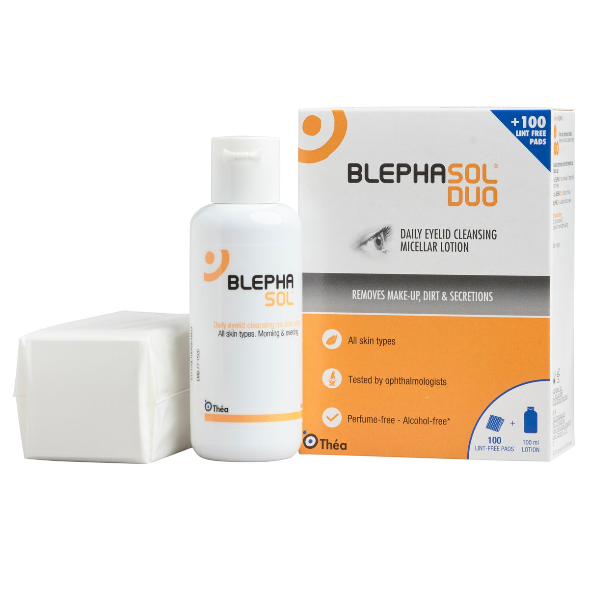 Blephasol Duo 100ml eyelid cleansing micellar lotion bottle