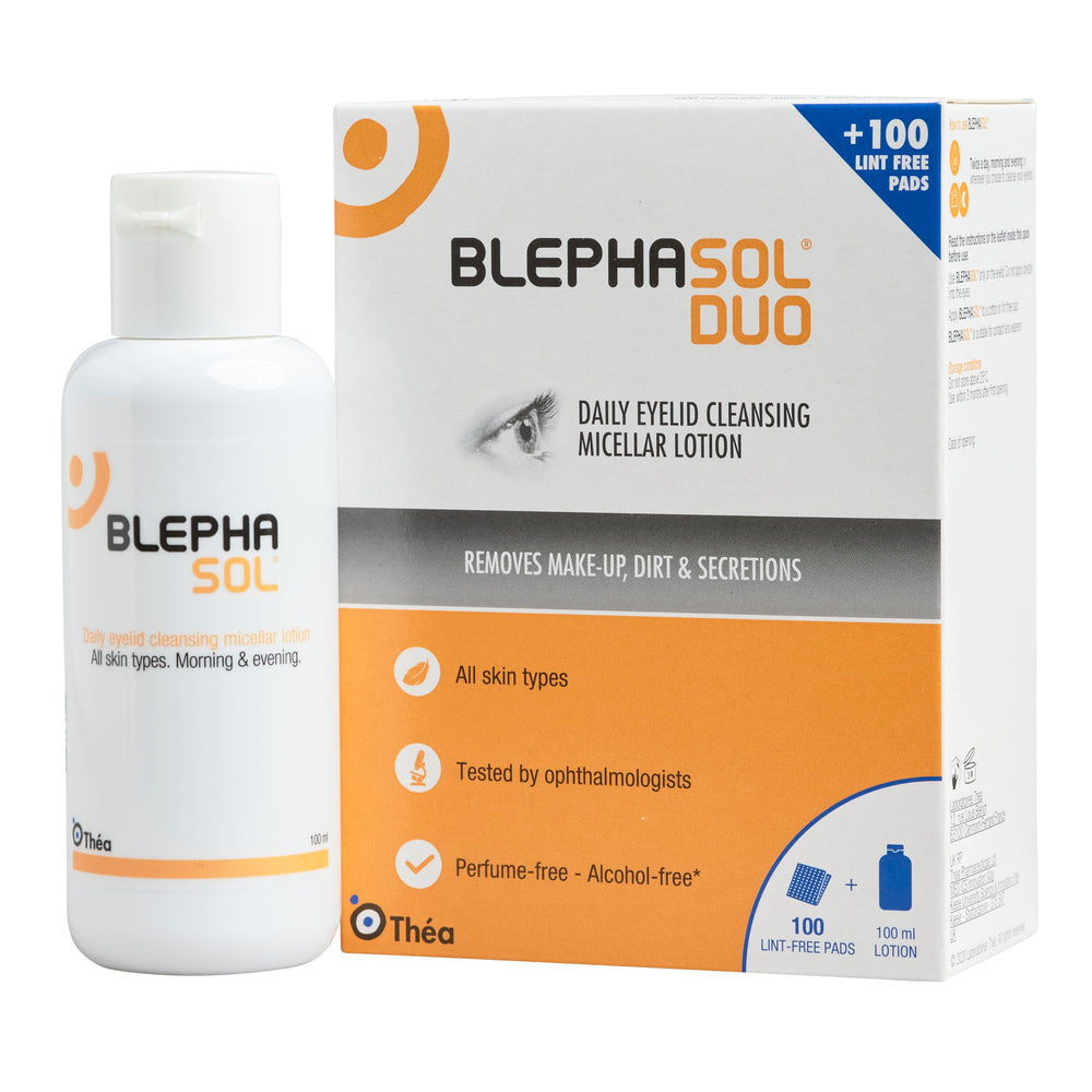 Blephasol Duo suitable for contact lens wearers
