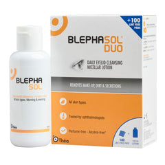 Blephasol Duo suitable for contact lens wearers