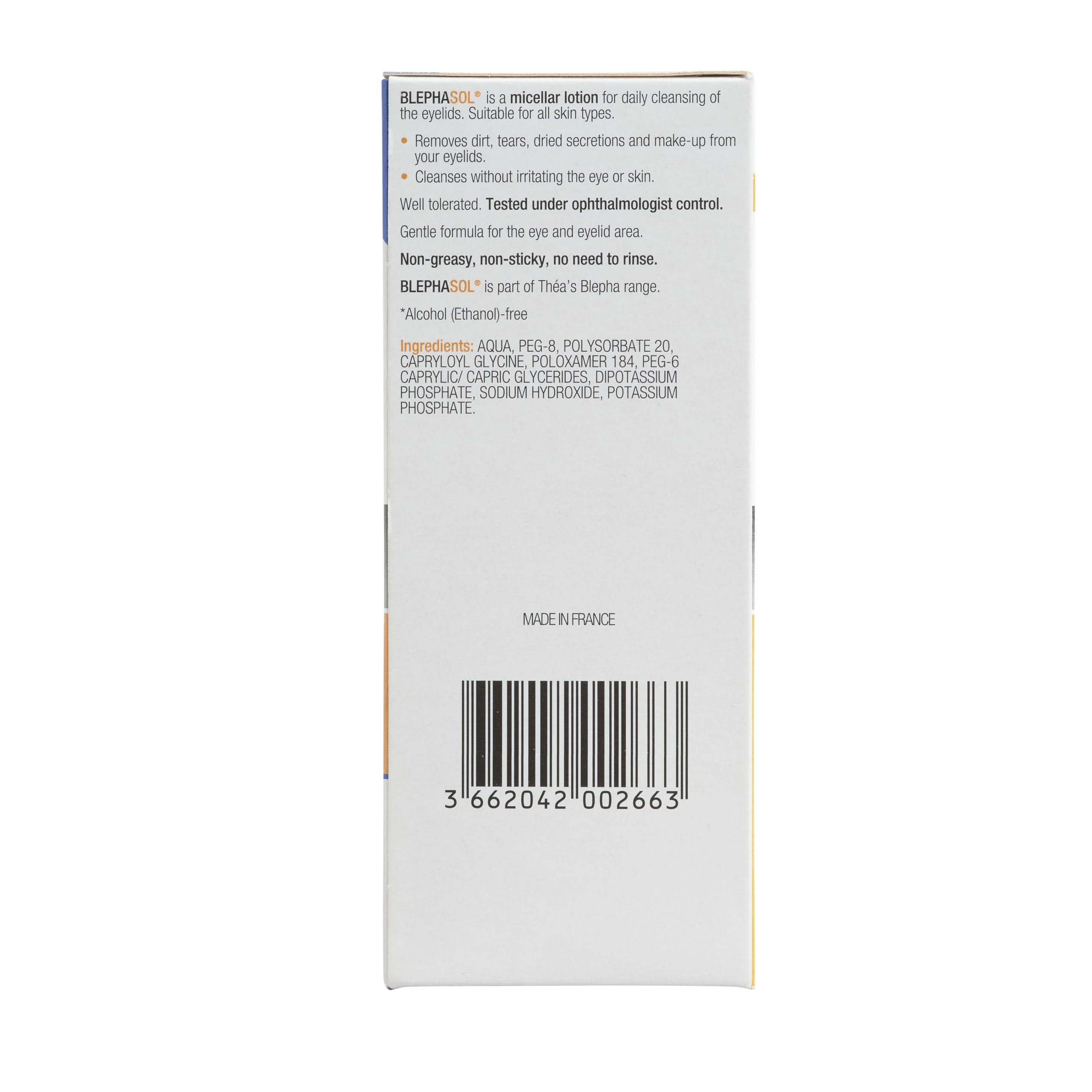 Blephasol Duo gentle for sensitive eyes