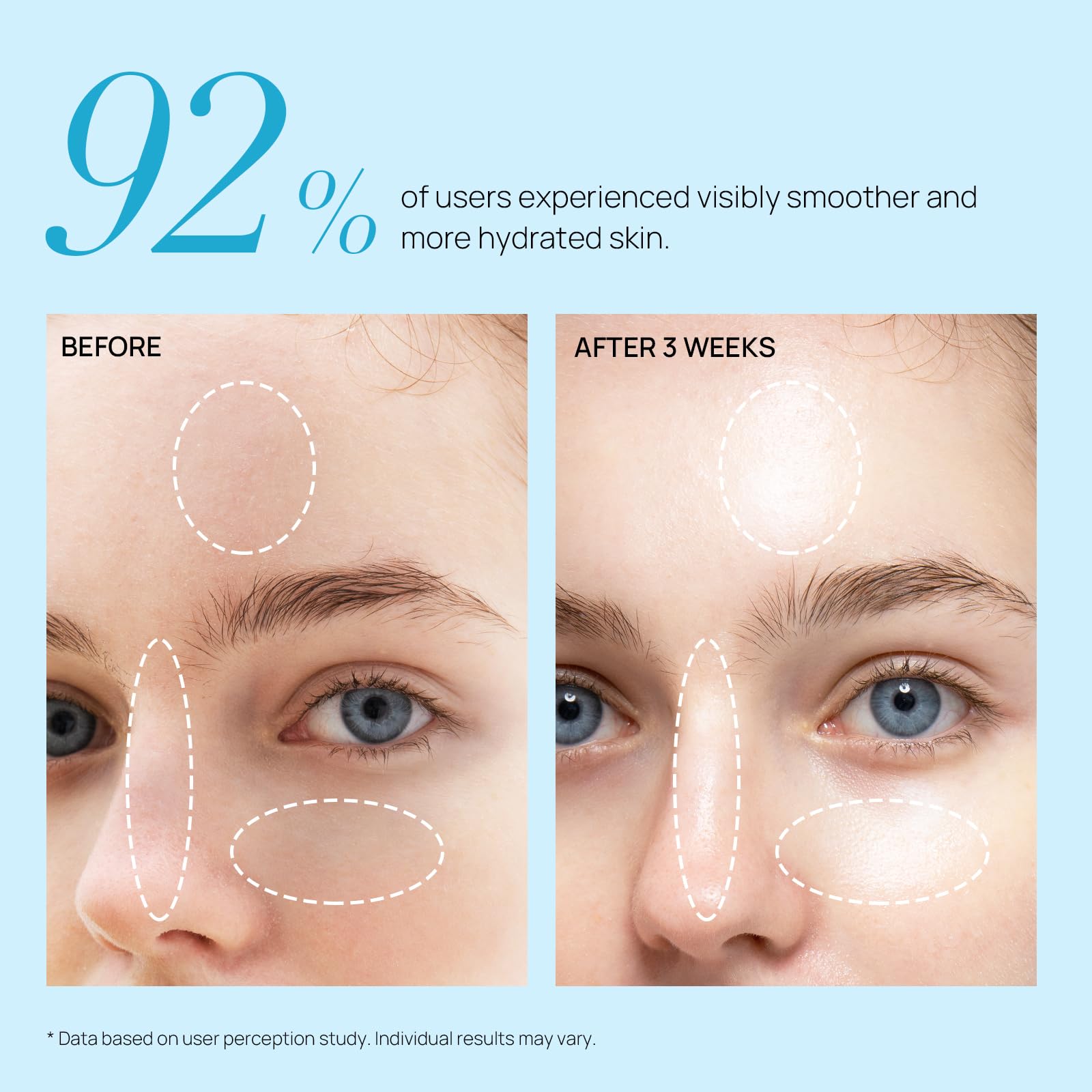 Bleuvél Collagen Night Wrapping Mask application swatch on clean skin for even hydration