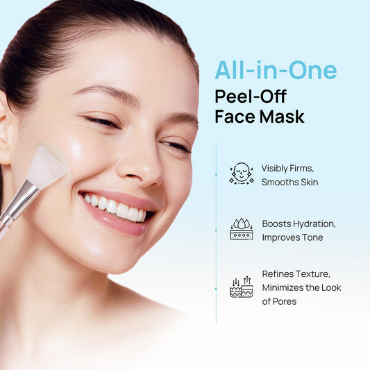 Bleuvél Collagen Night Wrapping Mask texture close-up showing smoothing and elasticity