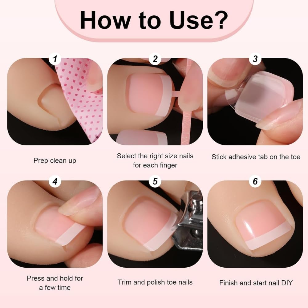 BLGTGH durable odor-free nails for comfortable reuse