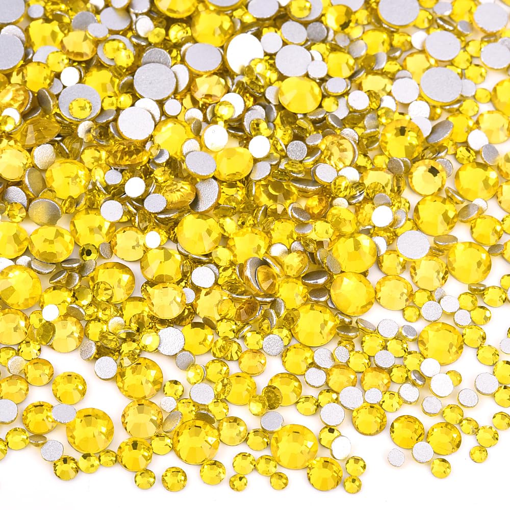 BLINGINBOX flat-back crystal rhinestones 4.6-4.8mm for versatile decoration