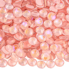 Blinginbox flatback rhinestones close-up glow under UV for nails and crafts