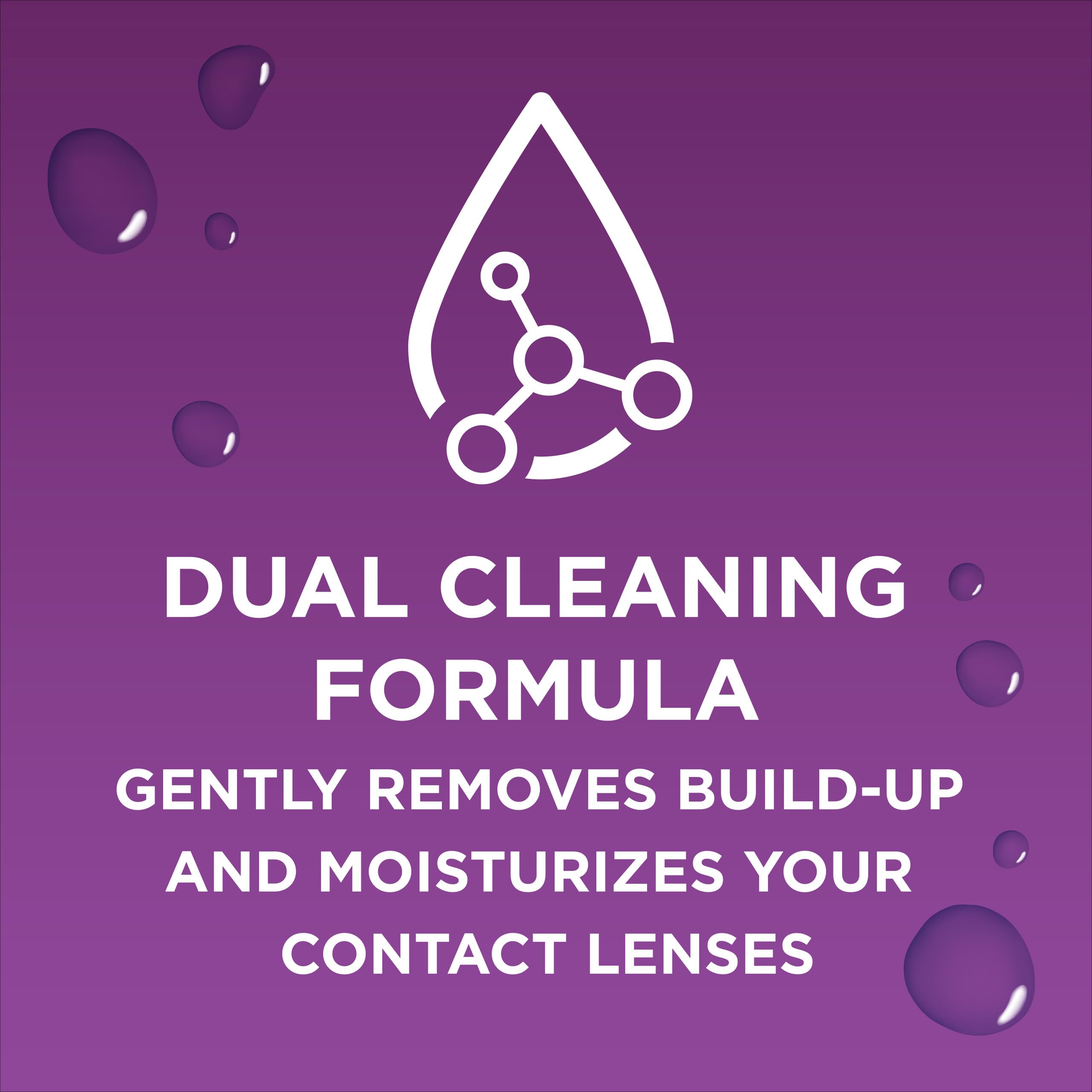 Applying Blink-N-Clean contact lens drops in eye