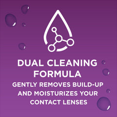 Applying Blink-N-Clean contact lens drops in eye