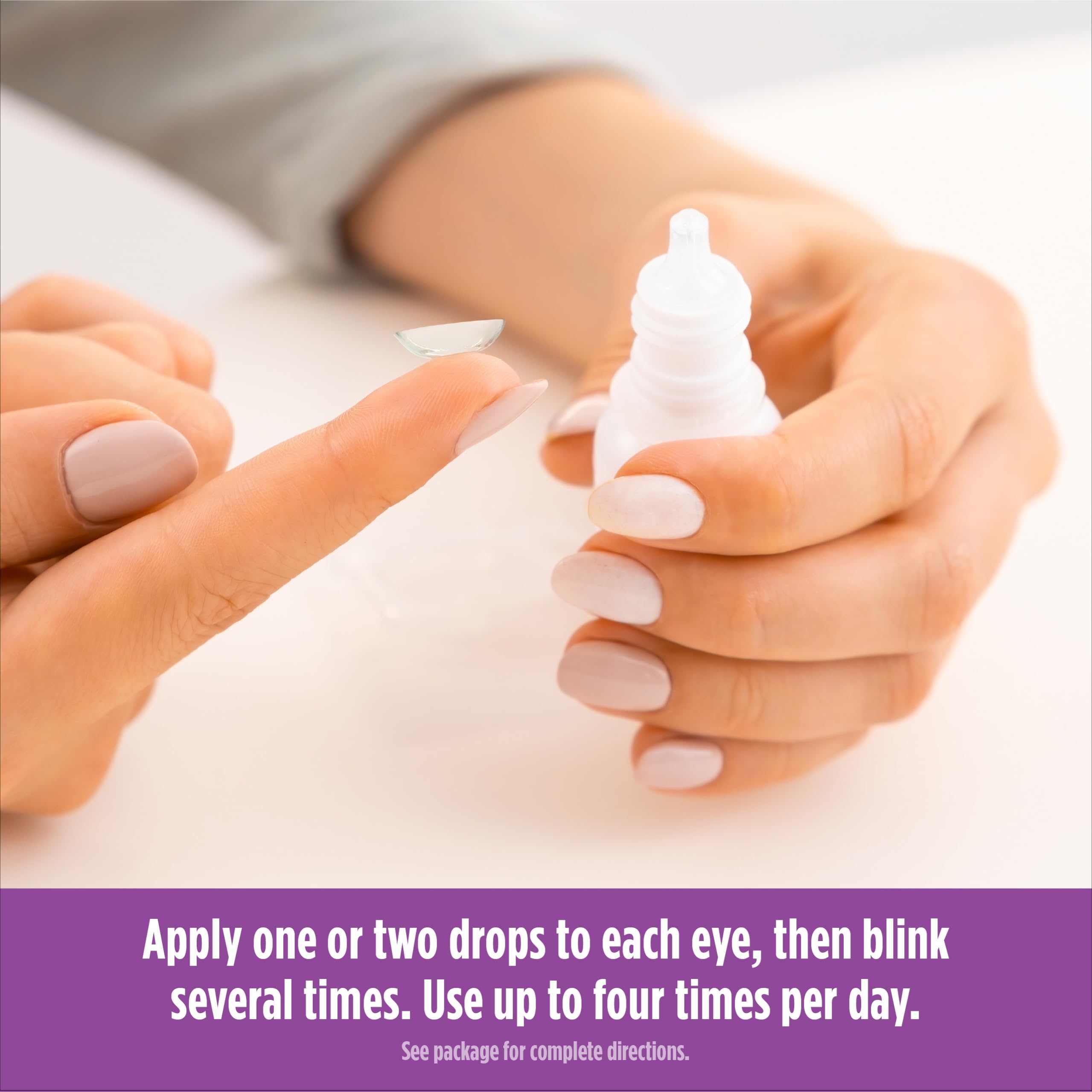 Blink-N-Clean packaging with bottle