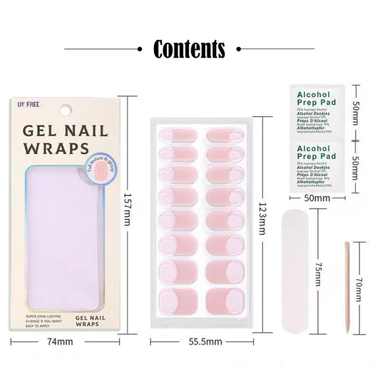 BlinkingNails easy-application-kit helps you apply nails confidently at home