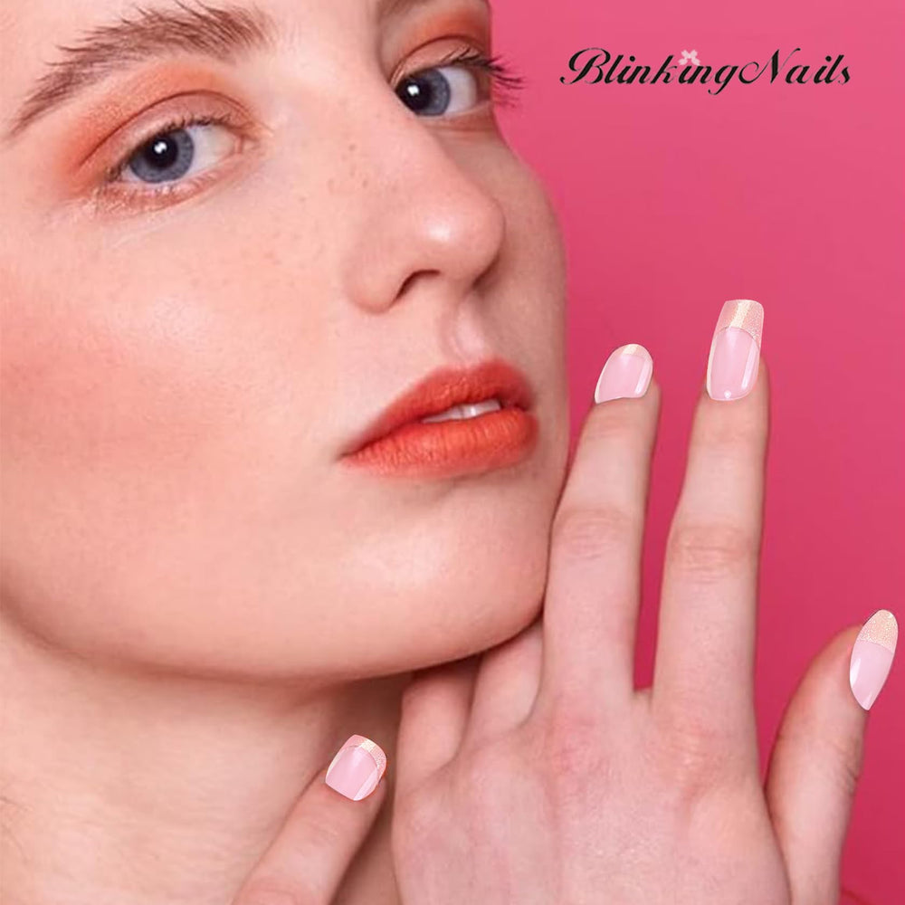 BlinkingNails eight-sizes-fit ensures a snug match for most nails