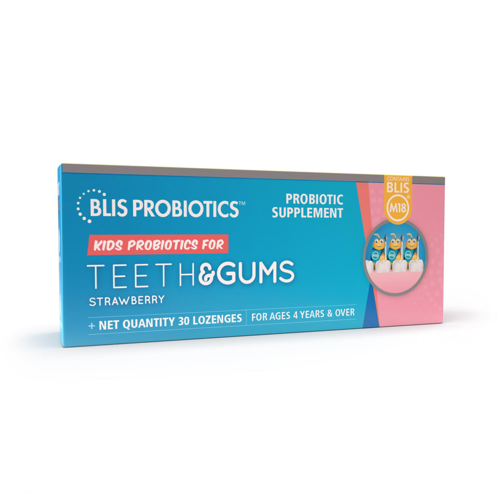 Hero image of BLIS Kids Teeth & Gums Oral Probiotics Strawberry 30 Lozenges