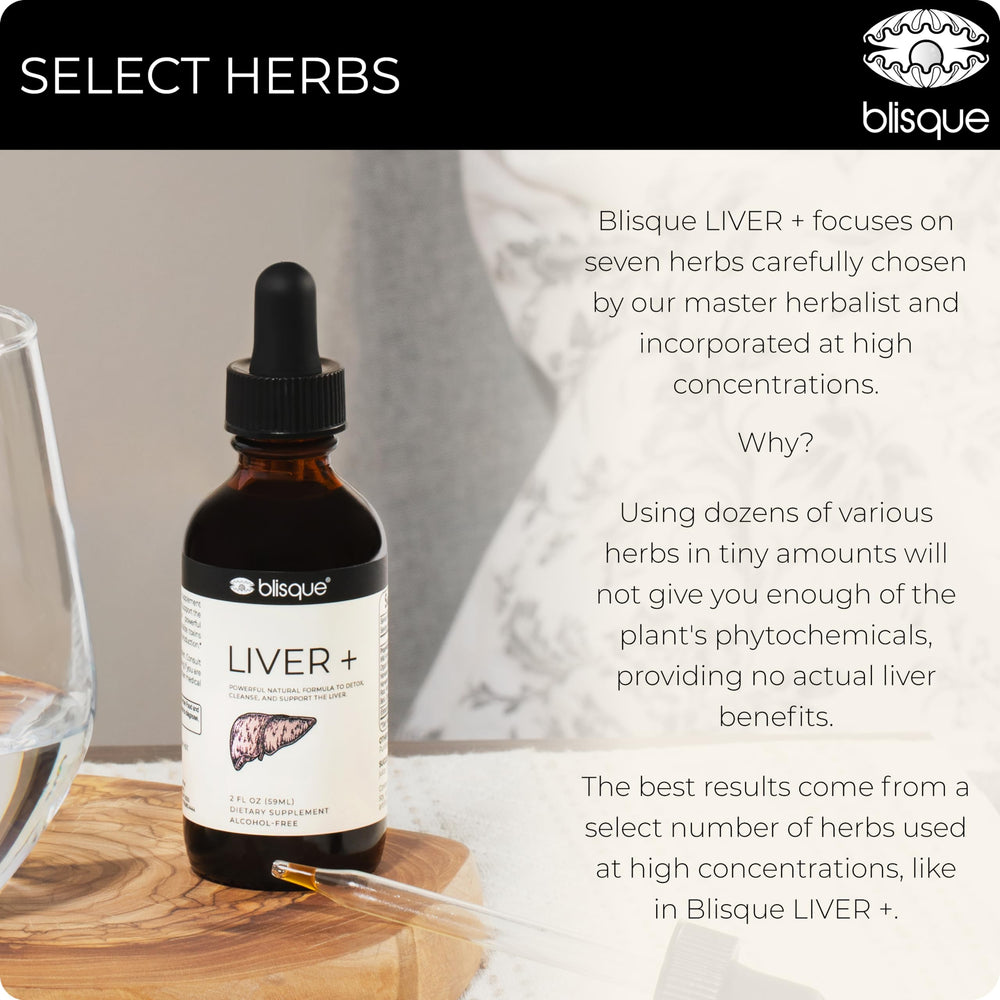 Blisque Liver Complex benefits: detox, cleanse, repair