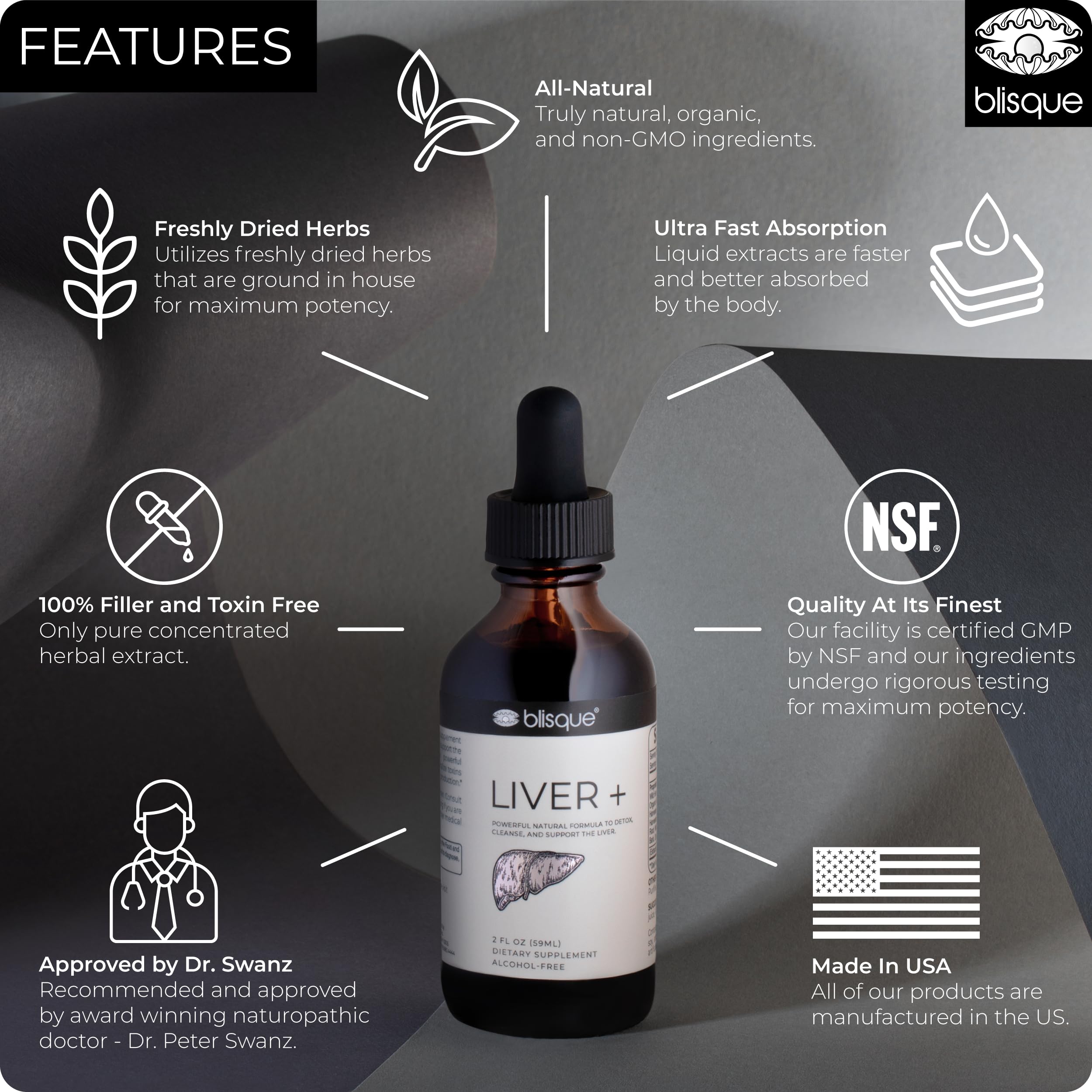 Blisque Liver Complex packaging