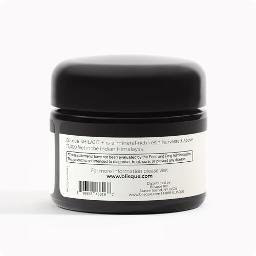 Natural, additive-free Shilajit resin
