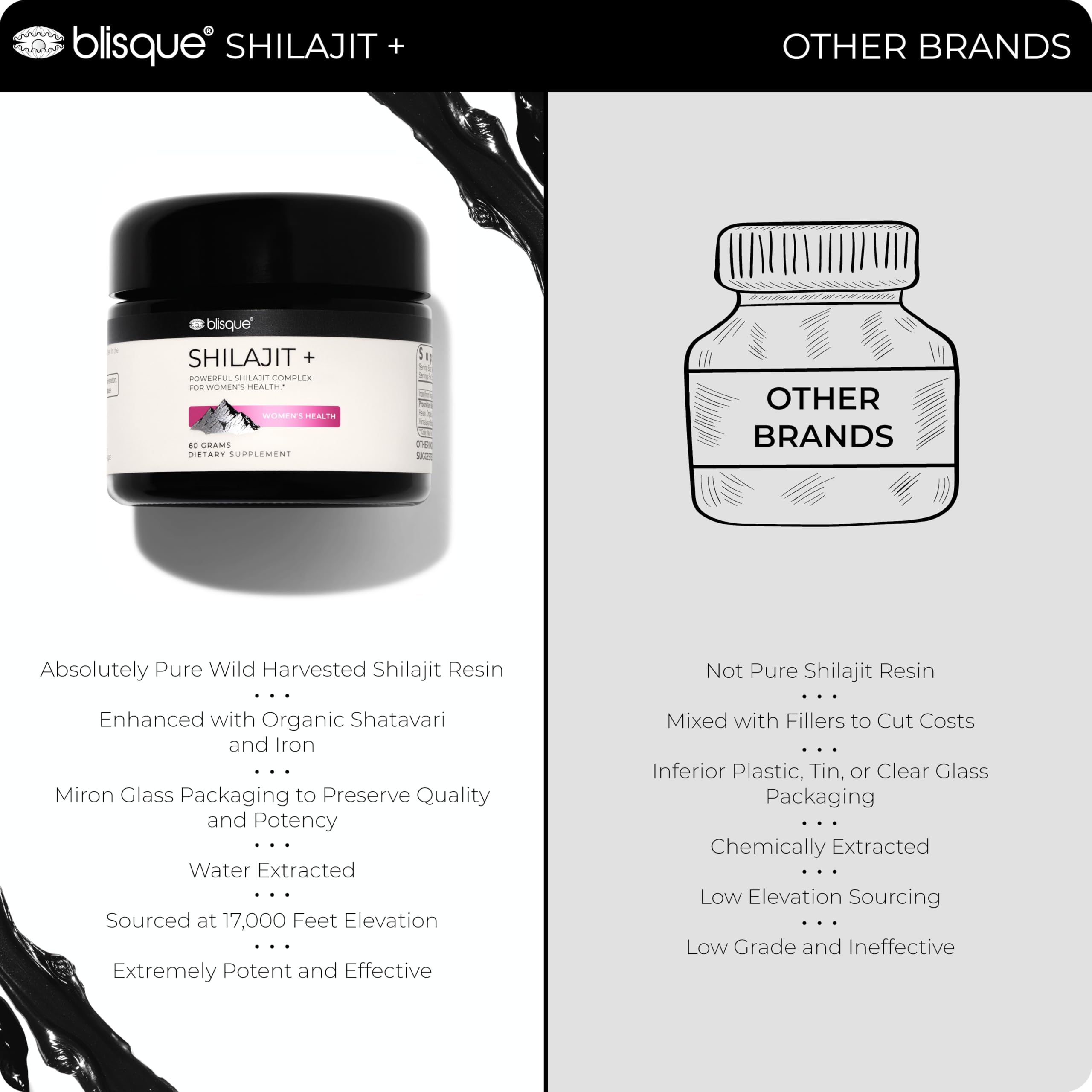 Detox and energy support with Shilajit Resin