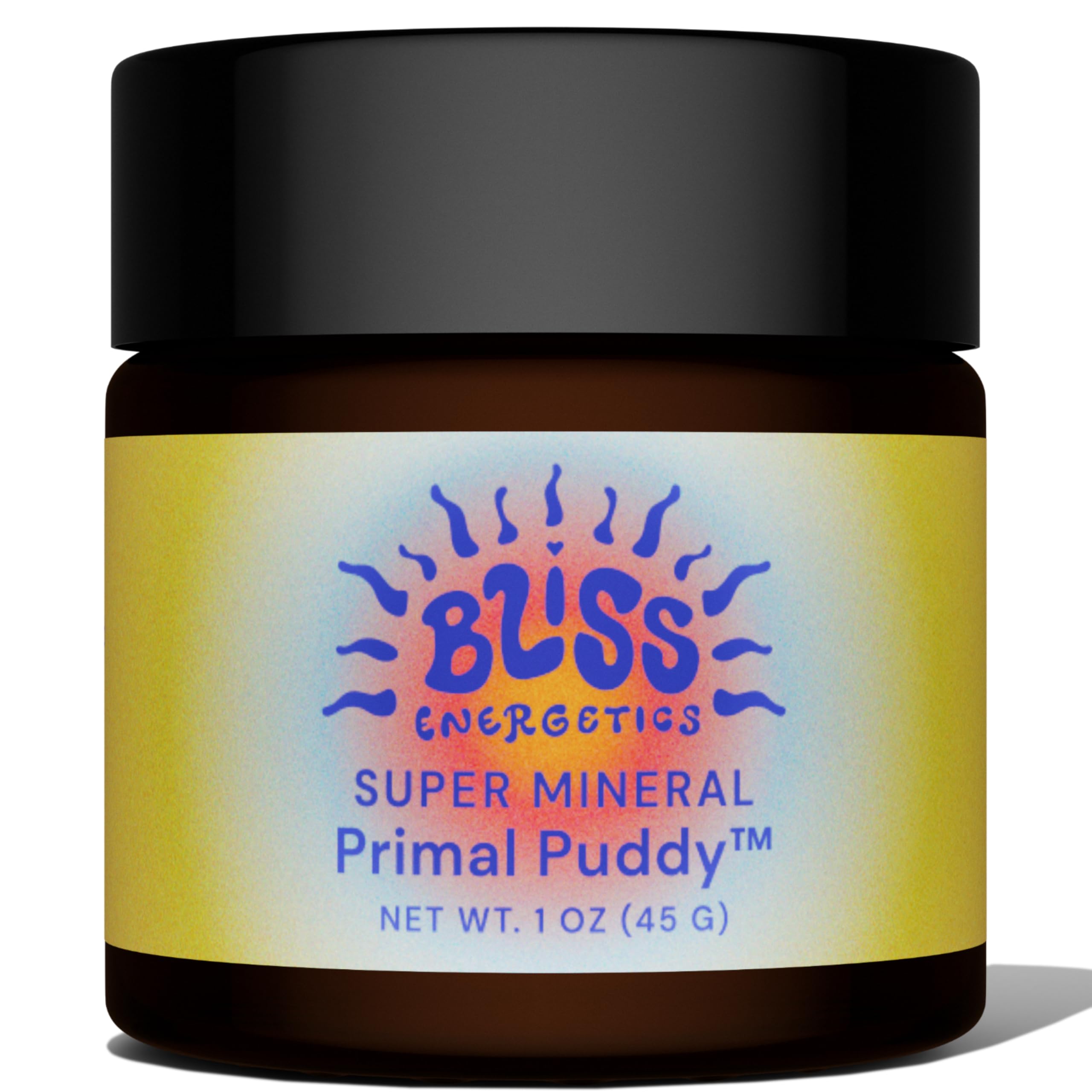 Front view of Bliss Energetics Primal Puddy 1oz jar