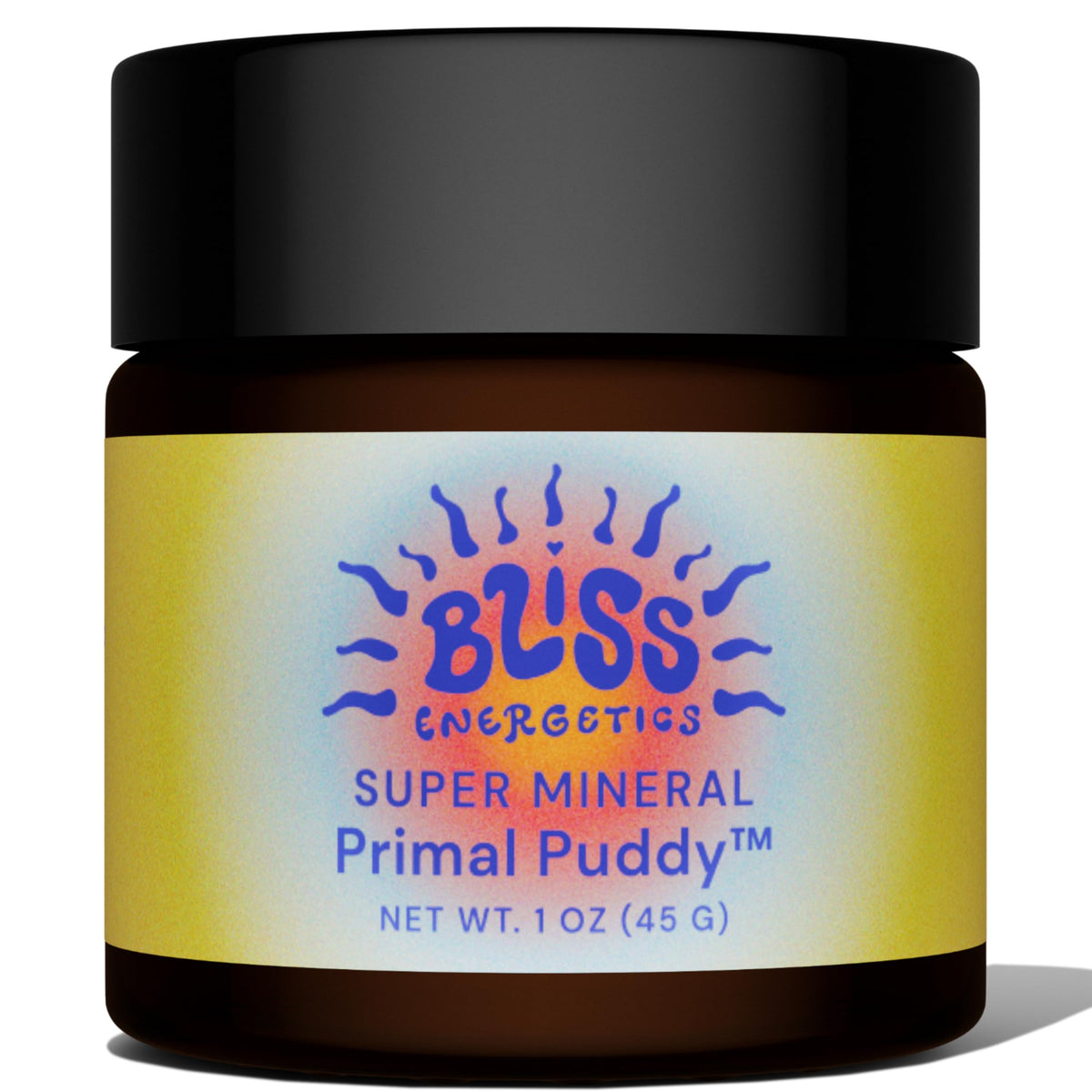 Front view of Bliss Energetics Primal Puddy 1oz jar