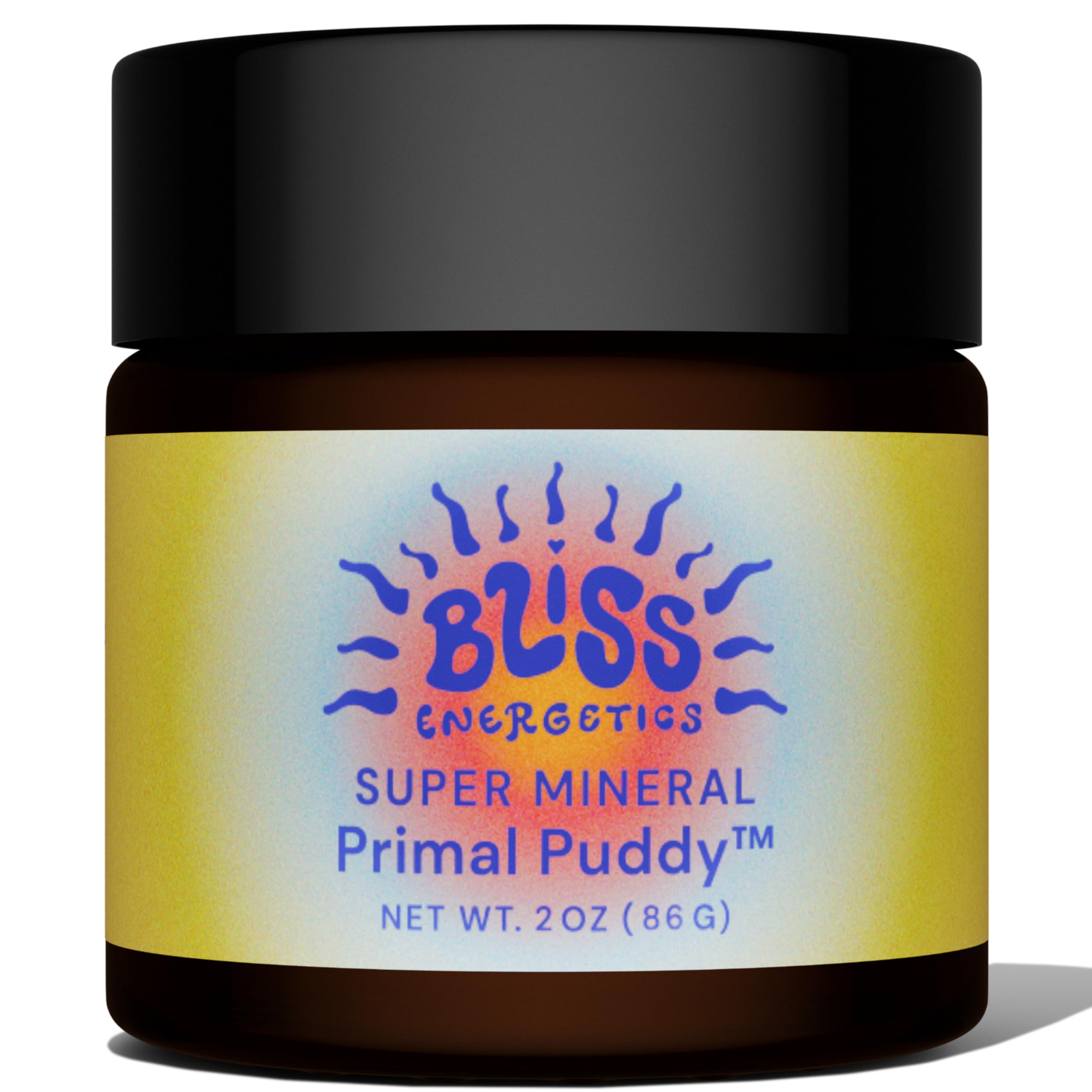 Front view of Bliss Energetics Primal Puddy 2oz tub