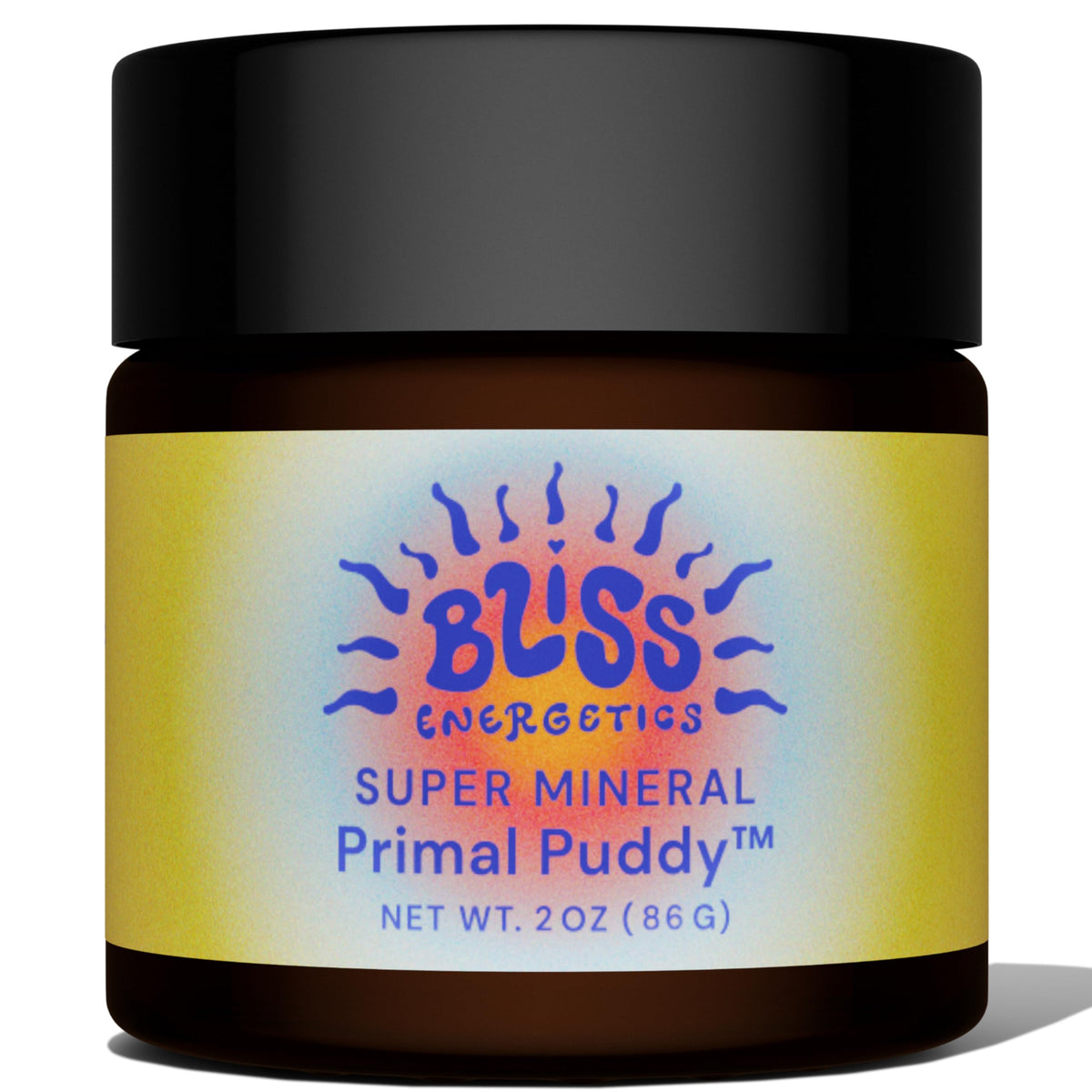 Front view of Bliss Energetics Primal Puddy 2oz tub