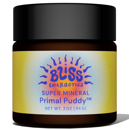 Front view of Bliss Energetics Primal Puddy 2oz tub