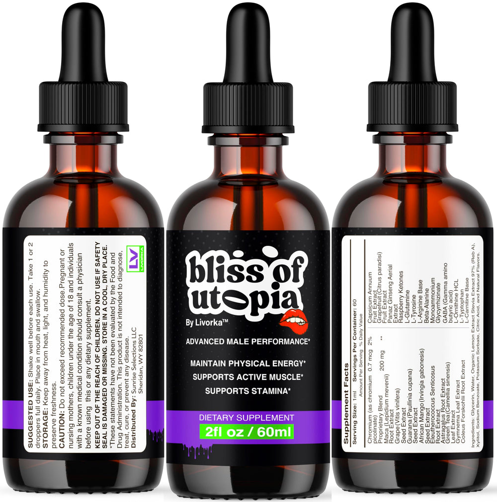 Product details and ingredients on label