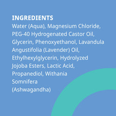 Blissful Sleep Spray hormone-free and fragrance-free labeling