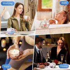 Gift-ready BlissfulOasis candle set image