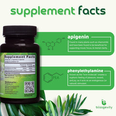 Individual experiencing mood uplift and euphoria with Blissgevity