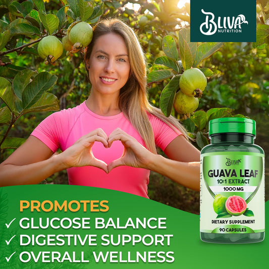 Ingredients highlight for 10:1 Guava Leaf Extract capsules