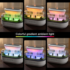 Rain cloud mist mode and ambient LED lighting on BLOIMP diffuser