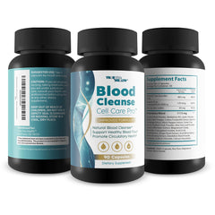 Blood Cleanse Cell Care Pro packaging with capsules