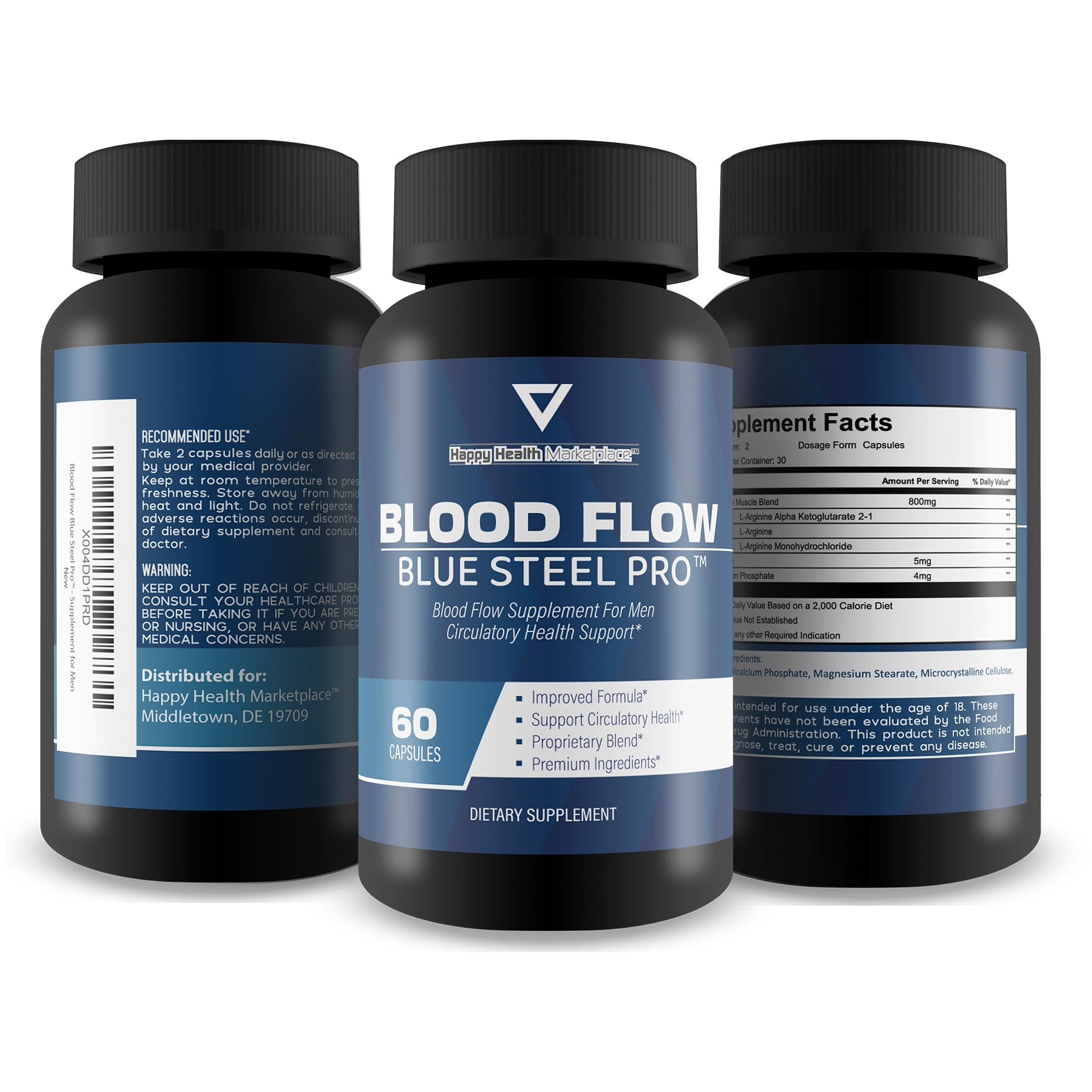 Infographic showing improved blood flow and circulation