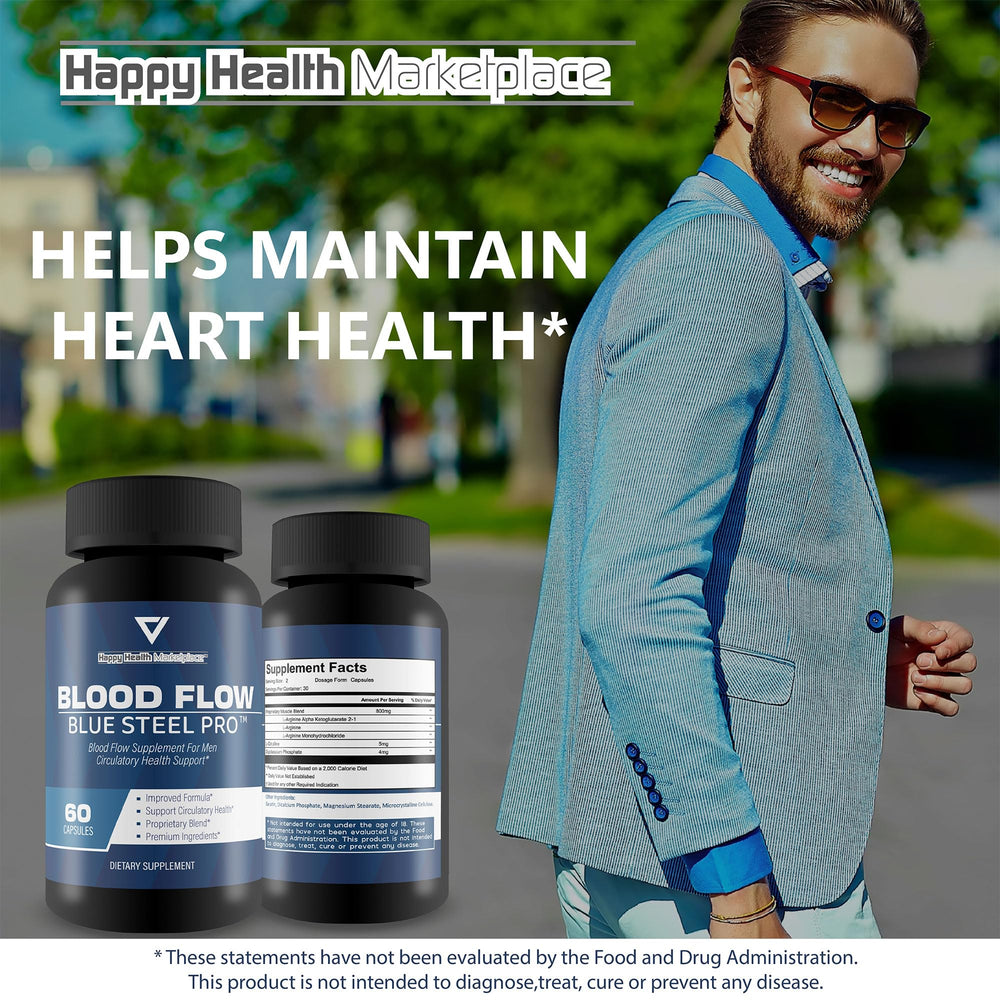 Lifestyle image of an active adult male representing energy and circulation