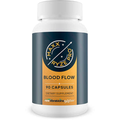 Blood Flow Maxx Ryze Pro bottle with label visible